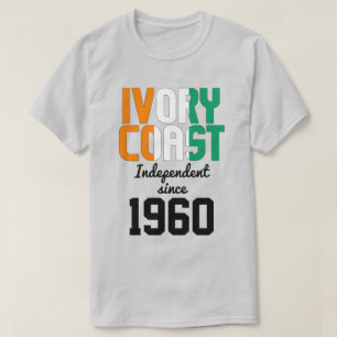 Ivory Coast Flag Independence Celebration T-Shirt