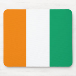 Ivory Coast Flag Mouse Pad
