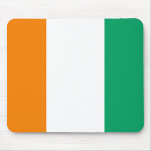 Ivory Coast Flag Mouse Pad