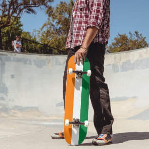 Ivory Coast flag Skateboard
