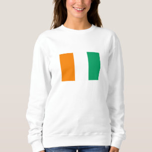 Ivory Coast Flag Sweatshirt
