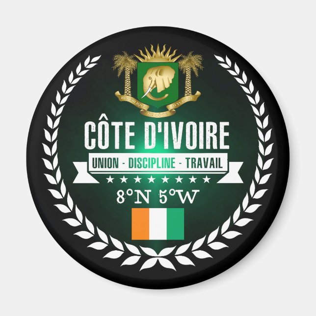 Ivory Coast Magnet (Front)