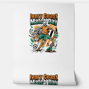 Ivory Coast Match Day Skeleton Striker Nations Cou Wallpaper