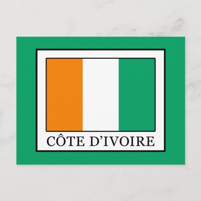 Ivory Coast Postcard (Front)