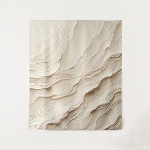  Ivory Cream Bohemian Boho Textured Look Tapestry