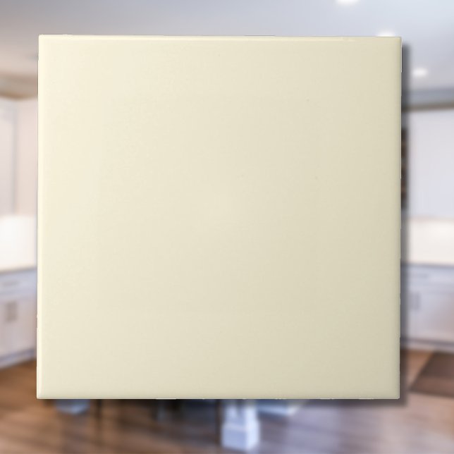 Ivory Cream Solid Colour | Classic Elegant Tile (Creator Uploaded)