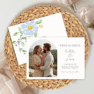 Ivory   Elegant Floral Script Arch Wedding