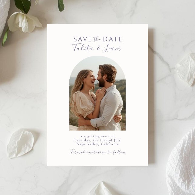 Ivory | Elegant Script Arch Floral Wedding  (Creator Uploaded)