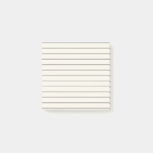 Ivory Elegant Stationery  Post-it Notes