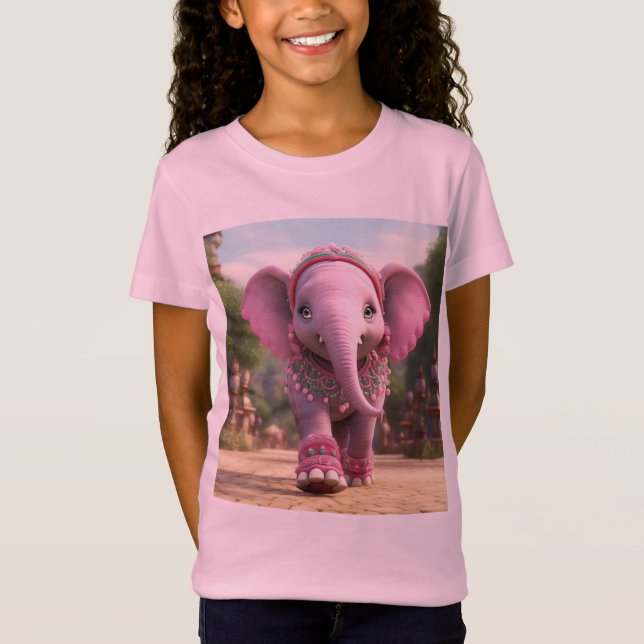 Ivory Elephant Friendship T-Shirt – Kids Edition (Front)