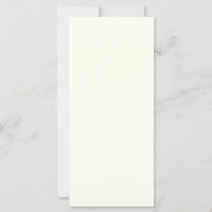 Ivory Flat Card