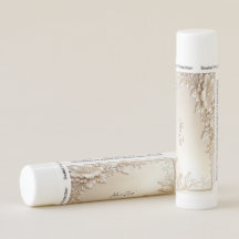 Ivory Flowers Lip Balm