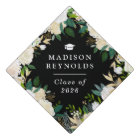 Ivory Green Gold Floral for 2025 Graduate