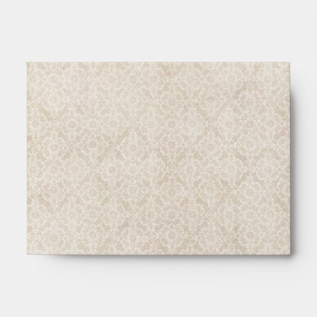Ivory Lace Envelope - A6 (Front)