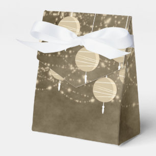 Ivory Lanterns Favour Box