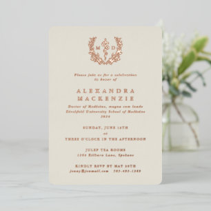 Ivory MD Asclepius+Laurel Wreath Graduation Party