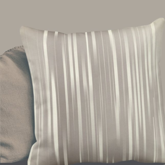 Ivory Metallic Stripes Cushion (Creator Uploaded)