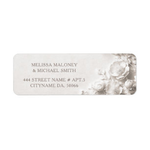Ivory Roses 3D Flowers    Wedding