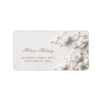Ivory Roses 3D Flowers |  Wedding