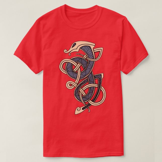 Ivory Serpent T-Shirt (Design Front)