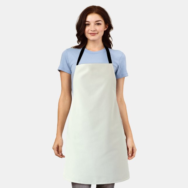 Ivory Solid Colour Apron (Worn)