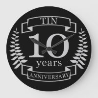 Ivory Traditional wedding anniversary 10 years
