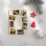 Ivory Very Merry Christmas Tree Photo Collage<br><div class="desc">This Ivory Very Merry Christmas Tree Photo Collage Foil Holiday Card design features a sophisticated bright cream backdrop with a blend of simple gold foil lettering and classic calligraphy paired with a minimalist boho styling that strikes a perfect balance between clean modern subtlety and vintage elegance. Embellishing this all beautifully...</div>