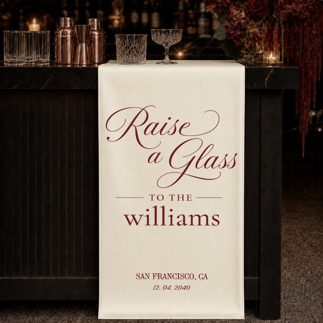 Ivory Wedding Bar Sign (Creator Uploaded)
