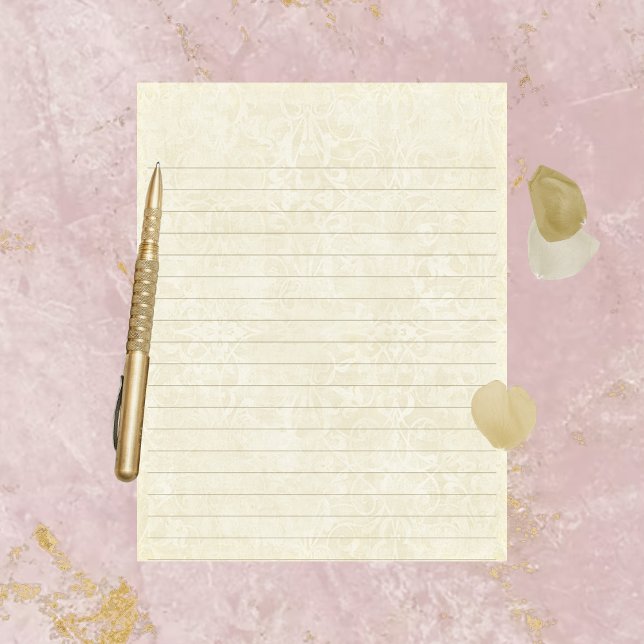 Ivory Wedding Writing Paper (Creator Uploaded)