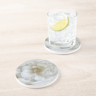 Ivory white coaster