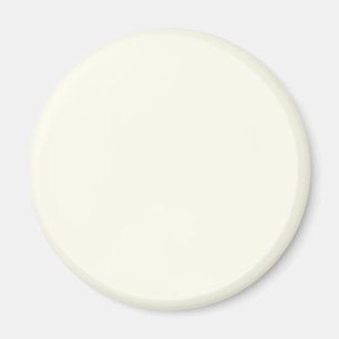 Ivory White FFFFF0 - Option to Add Name Magnet