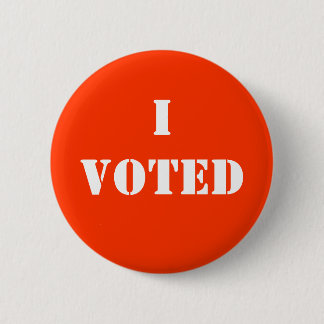IVOTED 6 CM ROUND BADGE