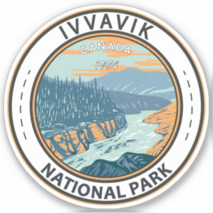 Ivvavik National Park Canada Travel Art Vintage