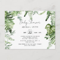 Ivy Botanical Neutral Baby Shower 