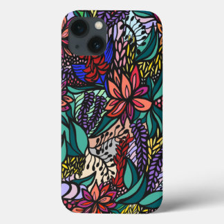 《ivy buster》カラフル南国　アイフォンケースiPhone case