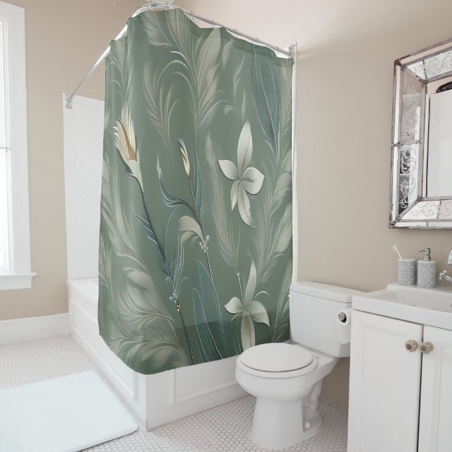 Ivy Elegance Shower Curtain (Ivy Elegance Shower Curtain
)