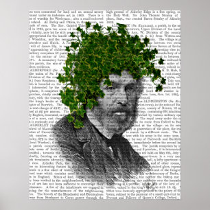 Ivy Head Plant Head Poster