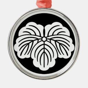 Ivy leaf in rice cake metal tree decoration