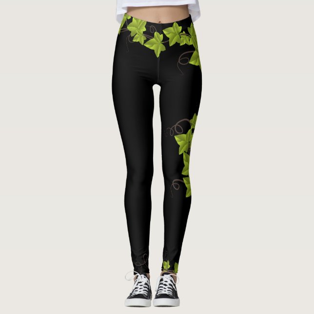 ivy pattern leggings (Front)