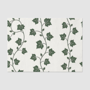 Ivy Vine Seamless Pattern Classic Green Tissue Paper