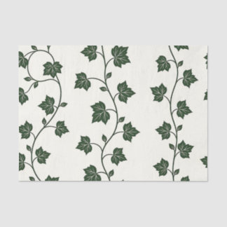 Ivy Vine Seamless Pattern Classic Green Tissue Paper