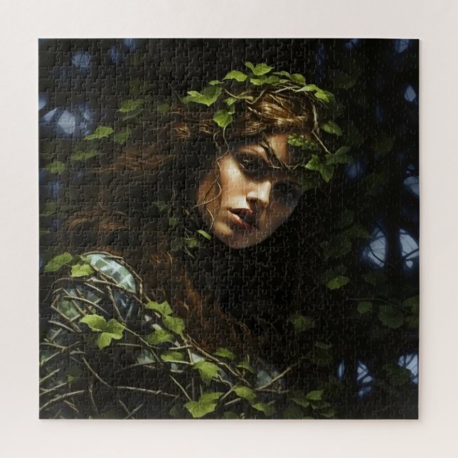 Ivy Woman Jigsaw Puzzle (Vertical)