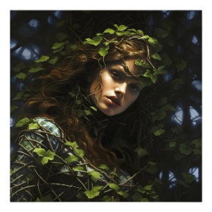Ivy Woman Photo Print