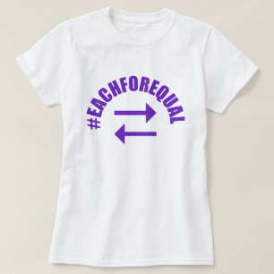 IWD 2020 Each For Equal Hashtag Womens Day T-Shirt