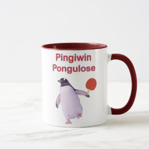 iWin uLose Penguin Ping Pong Mug