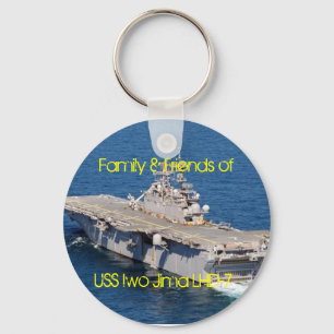 iwo, Family & Friends of, USS Iwo Jima LHD-7 Key Ring
