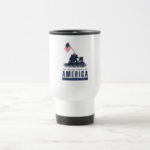 Iwo Jima America 250 Travel Mug