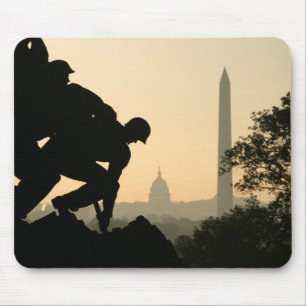 Iwo Jima Morning Mousepad