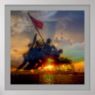 iwo jima poster