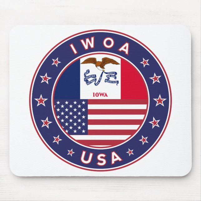 Iwoa Mouse Pad (Front)